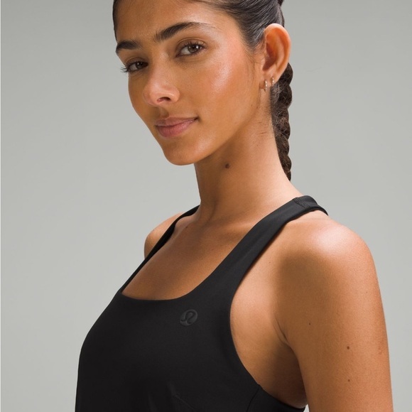 Lightweight Tennis Dress - Black - Picture 3 of 8